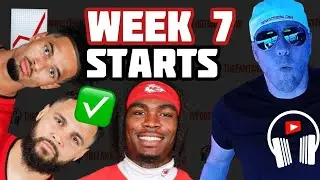 🏈 Week 7 Fantasy Football Start Bench Advice