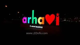 Pixel LED Tabela - Arhavi Belediyesi