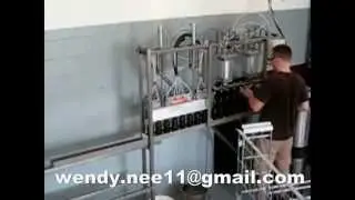 Small Scale Glass Bottle Beer Filling and Capping Machine (6 nozzles)