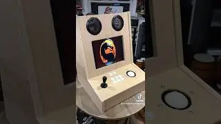 Homemade bar top arcade