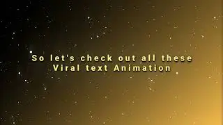 Alight Motion Text Animation | Alight motion presets download free