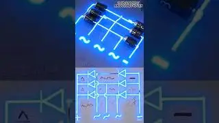 Three Phase Bridge Rectifier kaise banaye 😱#trendingshorts #informative