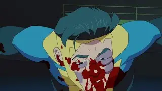 Invincible gets beat up| Invincible 2x1