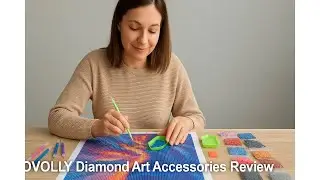 💎 AOVOLLY Diamond Art Accessories Review 🎨