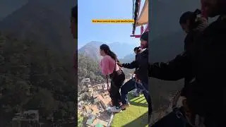 Sky Jump 💫#BungeeJumping #SkyFlying #FlyingJump #RopeJump bungeeJump #freestyle #SkyBungee #Jump