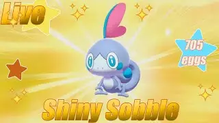 Live Shiny Sobble - 705 Masuda method Eggs - Pokemon Shield