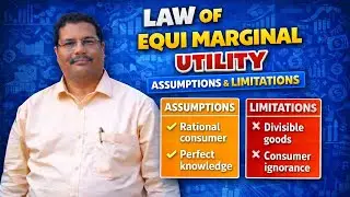 Assumptions, Limitatons of Law of Equi marginal utility| Lecture 10 #ytvideo #upsc #education 