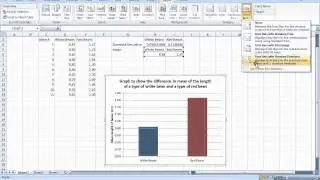 Errorbars tutorial