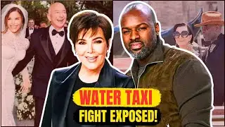 Kris Jenner & Corey Gamble&rsquo;s Water Taxi Fight at Bezos Wedding Caught on Camera!