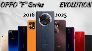 OPPO F Series Evolution 2016-2025 #cellgate #oppo #oppof29pro #oppof27 #oppof25pro #oppof21 #foryou 