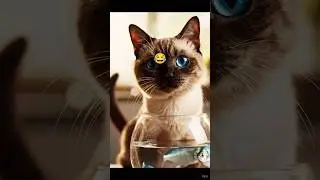 👉 Reporter vs Cat 🐱 | Cute & Funny Short Video#short#animation #realisticai #cat #animation #funny