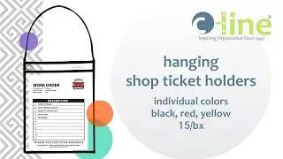 Shop Ticket Holders With Hanging Straps - C-Line Products - 41922, 41924 & 41926