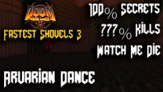 DOOM 64 - Fastest Shovels 3 - Map07: Aruarian Dance - 100% Secrets