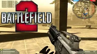 Battlefield 2 - In 2021 (Strike at Karkand) - Gameplay [1080p60FPS]