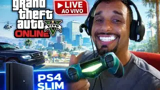 🚨 LIVE INSANA NO GTA V ONLINE &ndash; PS4 SLIM AO VIVO!