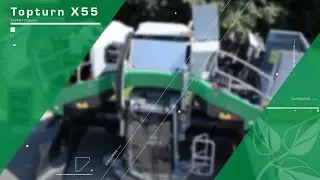 Komptech Topturn X55: Maintenance made easy!