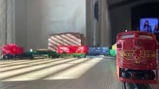 The Lionel Santa Fe Twin Diesel electric train set( 1972!)