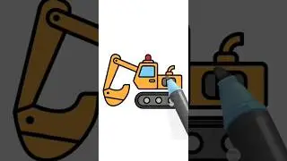 how to draw 🏗️ crane #art #canada #animation #uk