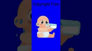 👶Green Screen Baby Video🦸&zwj;♀️Copyright Free Green Screen🔥#shorts(👀Check our Channel)