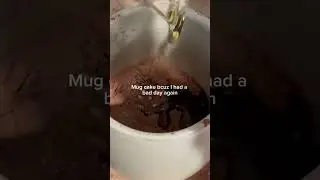 ✨Mug Cake✨ #asmr #baking #chocolate