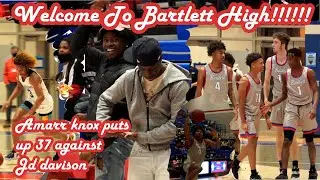 TnT Hoops Presents: Iverson Classic Welcome To Memphis JD Davinson Goes Against Bartlett High