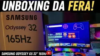 Unboxing of the Odyssey G5 32-inch Monitor &mdash; 165Hz Gaming Monitor. Does it IMPRESS?