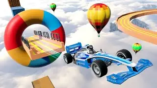 Formula Ramp car stunts game #1 - impossible car stunts 2020
