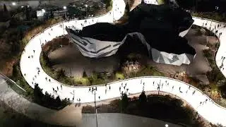 Chicago Christmas Holiday Lights 4K Drone 2018