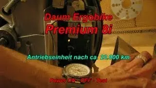 Daum Ergobike Premium 8i - Antriebsger&auml;usche nach ca. 23000 km