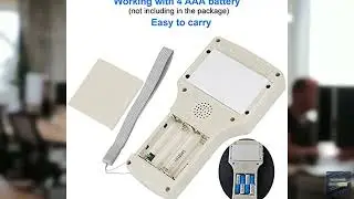 Review - TO BE SECOND JASAG RFID Reader Writer Duplicator, NFC Reader, 125KHz 13.56MHz RF