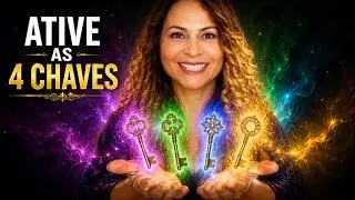 Hipnose para Dormir: Ative as 4 Chaves da Consciência | Reprogramação Mental Profunda e Despertar