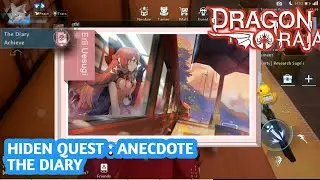 DRAGON RAJA | ANECDOTE : THE DIARY