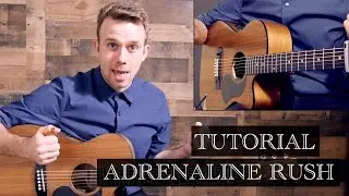 Adrenaline Rush ( Tutorial ) Guitar Lesson