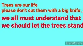 slogan on tree conservation