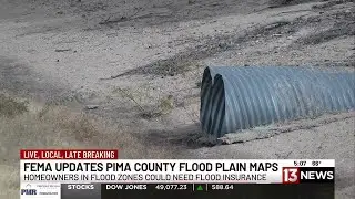FEMA updates Pima County flood plain maps