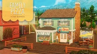 A Family-Run Pizza Parlor in Copperdale | The Sims 4 Stop Motion Build | NoCC