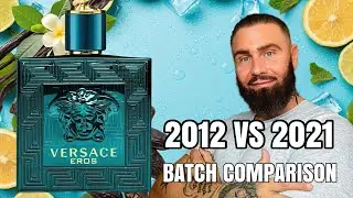 Versace Eros | Сравнение партий 2012 и 2021 годов