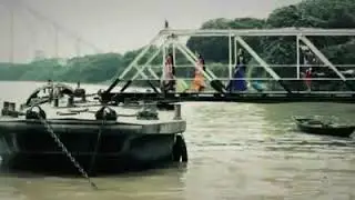 Joy Maa durga in a boat come
