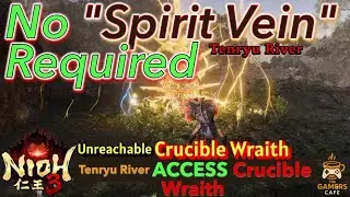Nioh 3 Taking Down the Crucible Wraith- Tenryu River- Access without Spirit Vein! #nioh3 #gaming