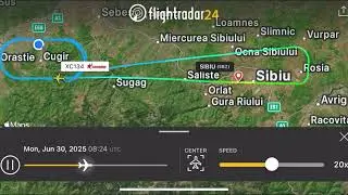 Aterizare de urgență pe Aeroportul din Sibiu