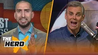 Nick Wright and Colin Cowherd disagree on LeBron's legacy if Celtics down Cavs | NBA | THE HERD