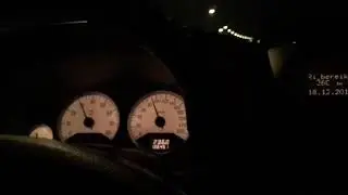 OPEL ASTRA G OPC1 2.0 16V X20XER 60-200 KM/H ACCELERATION HIGHWAY
