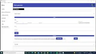 Class two enable security and create your first user.
