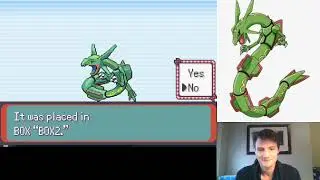 Pok&eacute;mon Emerald &mdash; ловля Райквазы с помощью ультрабола!