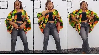 How to cut and sew a bold dramatic cowl kimono jacket - fully detailed tutorial 