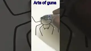how to draw a spider🕸️🕷️/#shortsdrawing/#drawing/easy drawing for kids/kids drawing/insects drawing