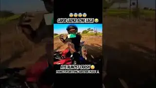 A POOR LADKA STARTED TO RONE 😰 KTM BIKE TUTNE 😓#shorts #bike #rider #duke#youtubeshorts#motovlo...