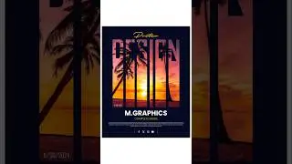 Poster Design in Adobe Illustrator #poster #posterdesign #illustrator