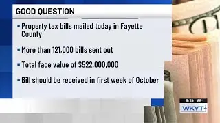 Good Question: When will property tax bills be mailed? When are they due?