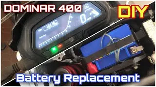 DOMINAR 400 | BATTERY REPLACEMENT | DIY VIDEO | Explained